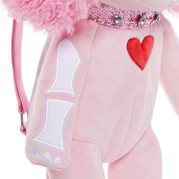 Skelanimals  Pink Plush Poodle Backpack New // on hold for BL - Picture 14 of 14